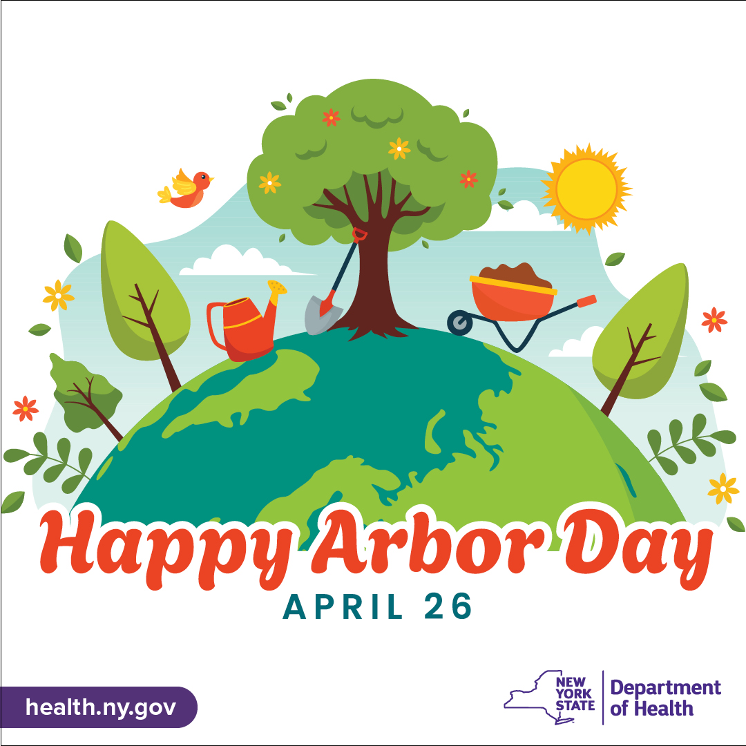 As part of Earth Week, the Department celebrates Arbor Day and the importance of trees and the health benefits they provide to promote a healthier future for all New Yorkers.