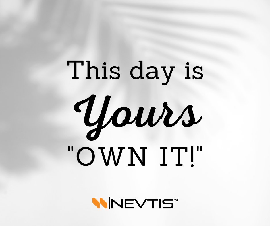 Happy Friday! 🎉 Embrace the day with positivity and energy, it's yours to conquer! 💪✨ #OwnIt #Friyay  #Nevtis