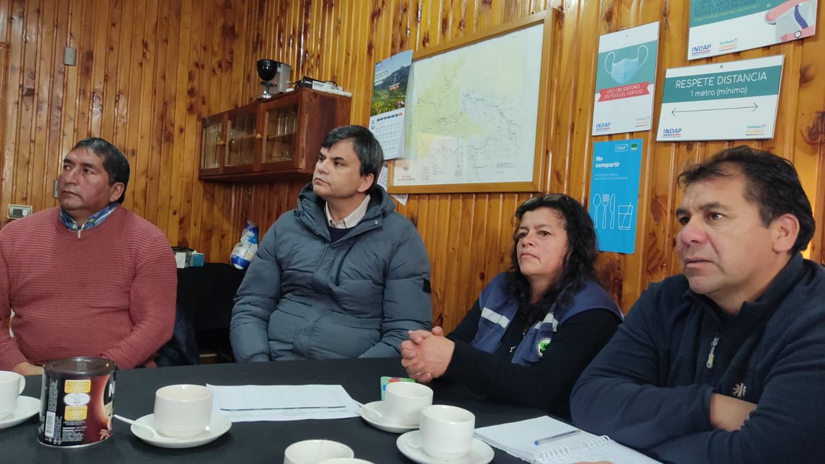 🌳MARIQUINA | Reunión de profesionales #Conaf Provincial Valdivia e integrantes del CADA Indap Mariquina, para evaluar acciones de prevención de incendios temporada 2024 y definir objetivos para el pte. año. Instancia fue liderada por Jefe provincial Valdivia, Rodrigo Gutiérrez.