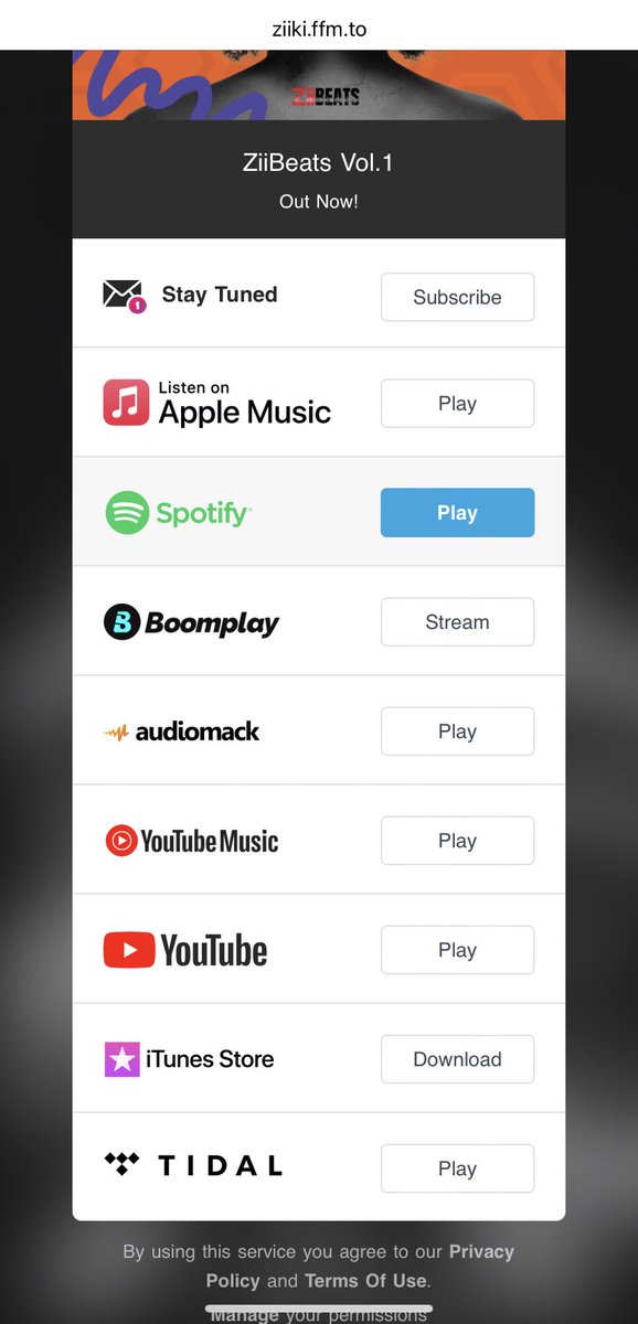 You can stream it in different plartforms : Ziibeats made sure you don’t miss out Zazazela , Ziiki Media bona y’all did justice this Friday . 🙌🙌

ziiki.ffm.to/ziibeats