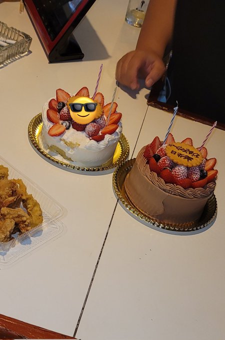「バースデーケーキ」のTwitter画像/イラスト(新着)