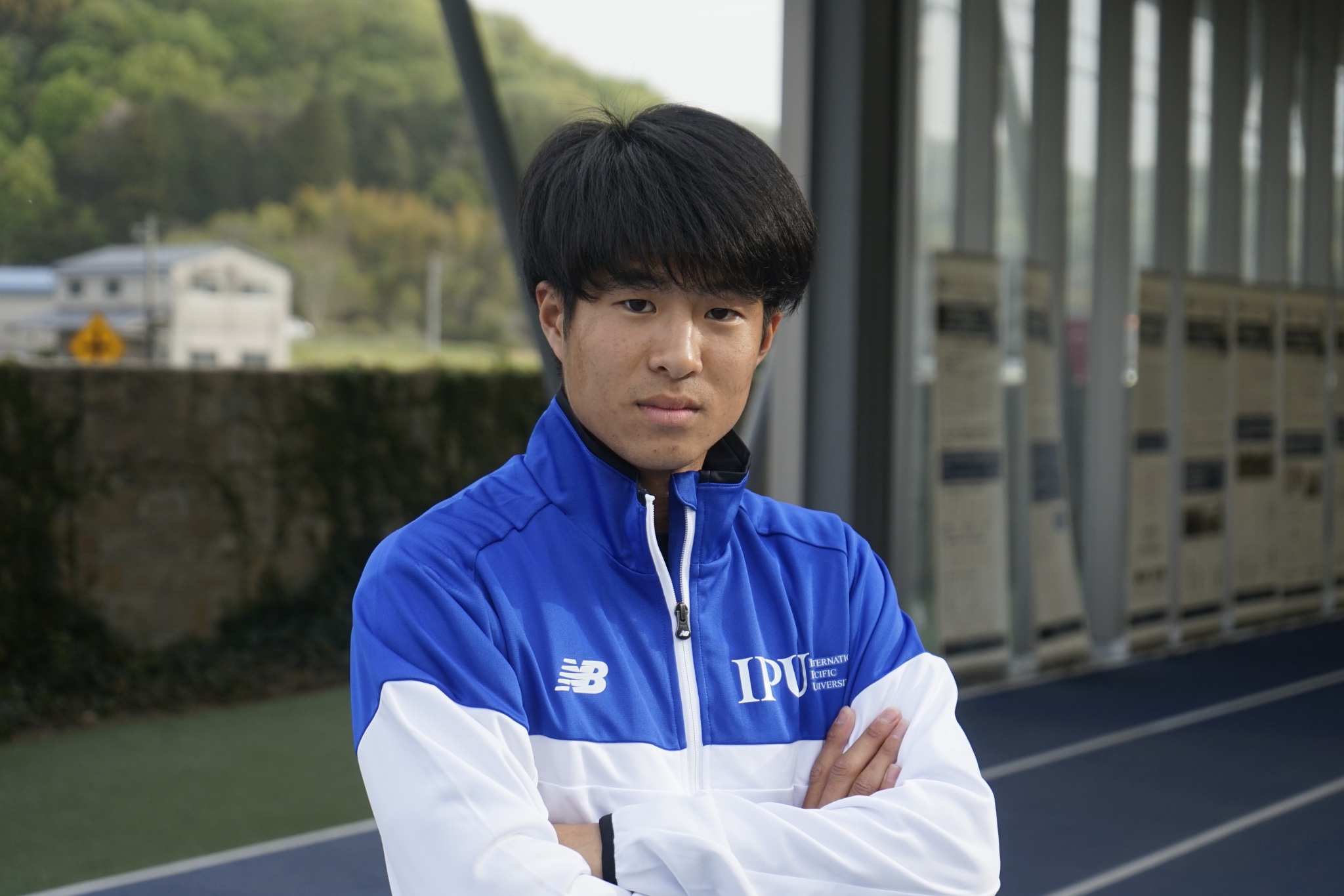 【新品未使用】環太平洋IPU 陸上競技部　ウィンドブレーカー上下２枚セットXL 新品未使用】環太平洋IPU 陸上競技部 ウィンドブレーカー上下2