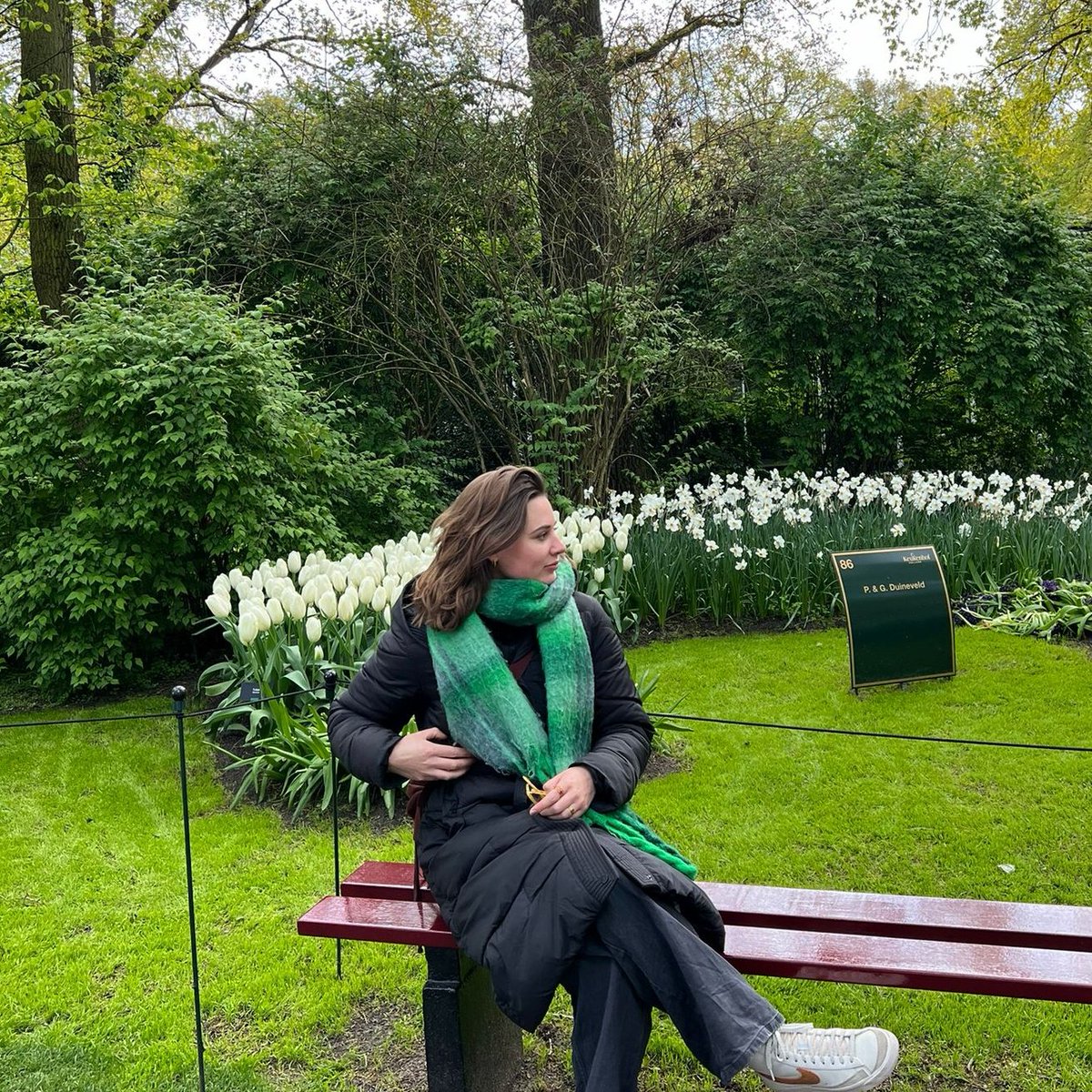 went to the Keukenhof today and it lowkey wasn't as impressive as i thought it would be 🫣 but at least i got cute pics