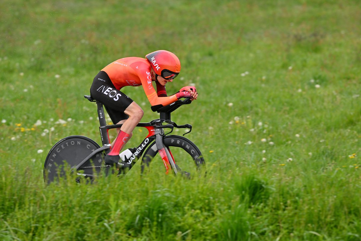 It's another pair of great rides from @ThymenArensman and @_rccarlos at #TDR2024. Earlier, Thymen slotted into eighth place, while Carlos has just gone sixth with just a handful of riders left to finish!