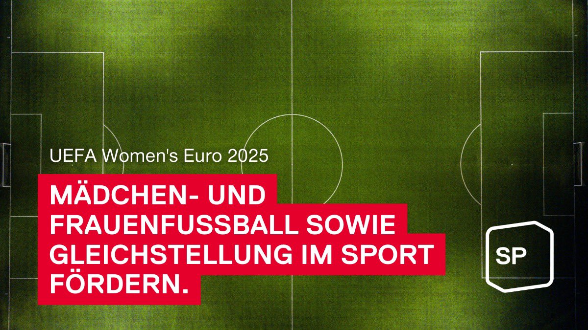 Erfreulich: Die WBK-N folgt ihrer Schwesterkommission und beschliesst, dass der Bund die @UEFA Women's Euro 2025 @WEURO mit CHF 15 Mio. unterstützen soll 🏆 Wegweisend für die Entwicklung von Strukturen und Angeboten zur Förderung des Frauenfussballs in der Schweiz 💪 @sfv_asf
