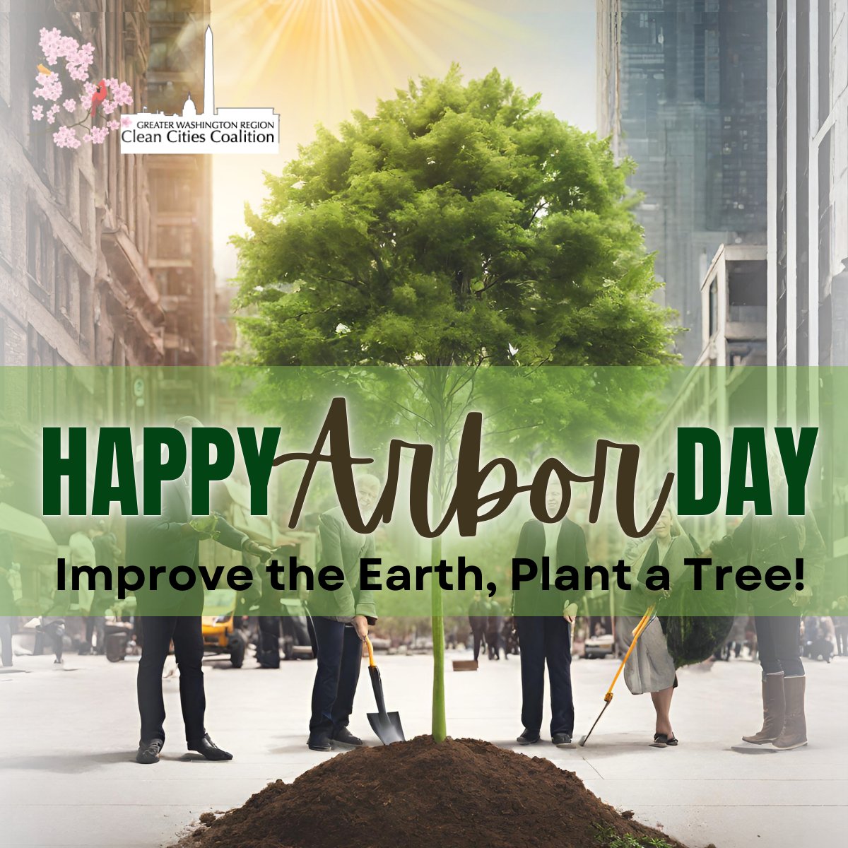 Happy Arbor Day!

#CleanAir #CleanTransportation #CleanEnergy #ArborDay