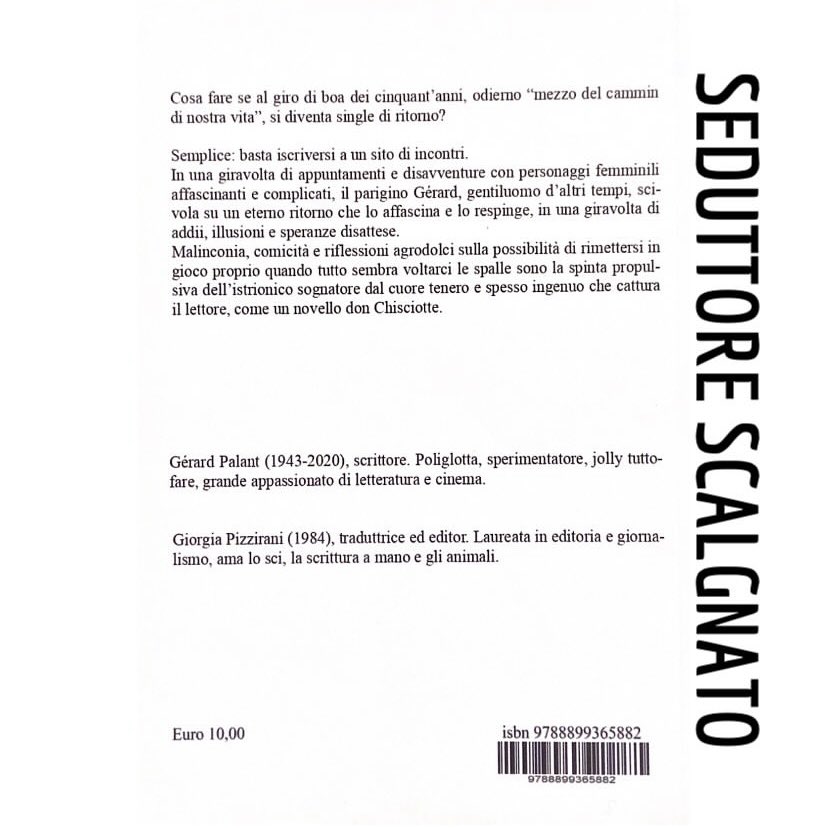 EdizioniF's tweet photo. Disponibile:
📚 “Diario di un seduttore scalognato”
👤 Gérard Palant https://t.co/dDEVxkMLUx