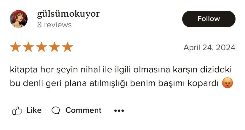 Duygularıma tercüman olan bir Aşk-ı Memnu Goodreads kitap yorumu: