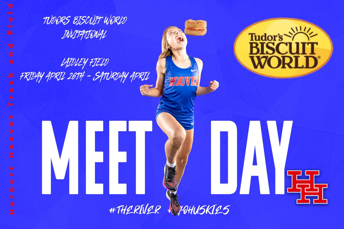 It's MEET DAY for the Hoover Track and Field Team as they run in the Tudor's Invitational at Laidley Field. Come on down to Laidley Field, cheer on the team, and eat a peppi with Jenna Brown. #TheRiver #GoHuskies