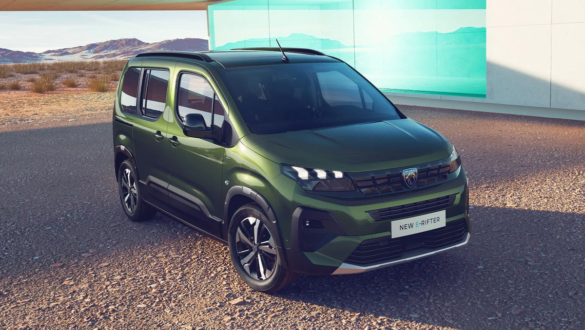 Efficiency, excitement and an expressive exterior, the new #AllElectric #PeugeotERifter⚡

Contact Hawkins Peugeot Hayle, Penryn or St Stephen to find out more - ow.ly/f0Ol50RoW1s