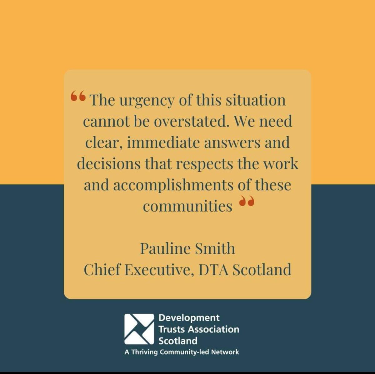 Members of DTAS have united submitting a letter to ScotGov for immediate clarity on funding for community orgs across Scotland.
The 4th wk of the new financial yr &amp; pending funding decisions threaten services, jobs &amp; the progress and stability we've fought so hard to build!