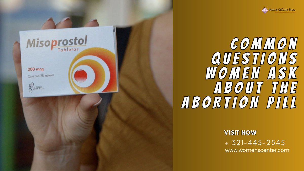 The #abortionpill is a safe and effective way to terminate an early pregnancy. It’s also known as #ru486 or #Mifeprex. It’s been used by millions of women worldwide, and it’s one of the most common methods of #abortion... t.ly/s-WKc