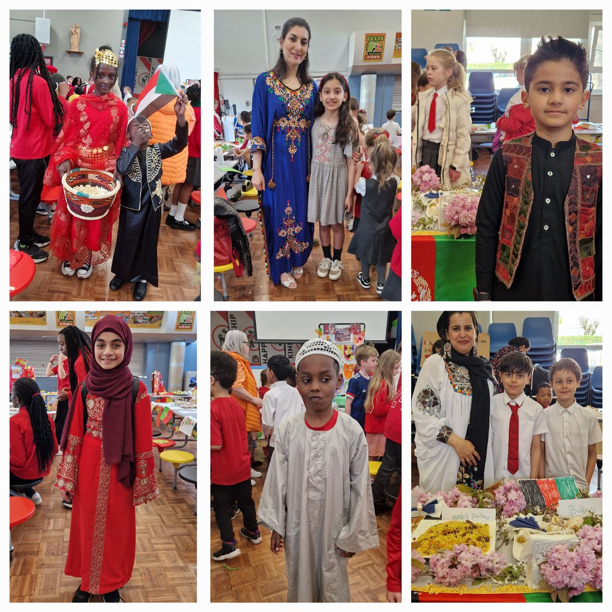 Our children are showing off their national dress at our World Fair Day @CorpusChristi_K @EALGlasgow