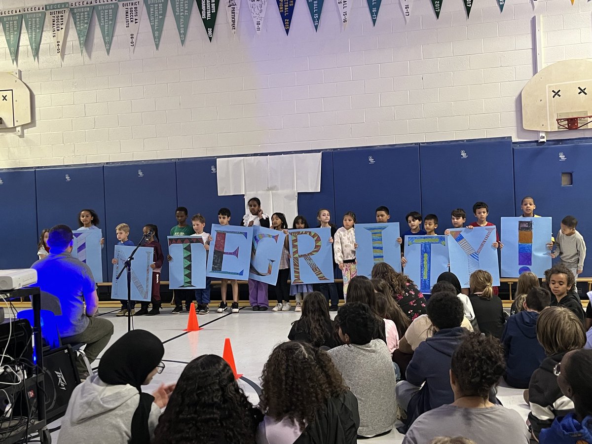 Full house for our Integrity  assembly!