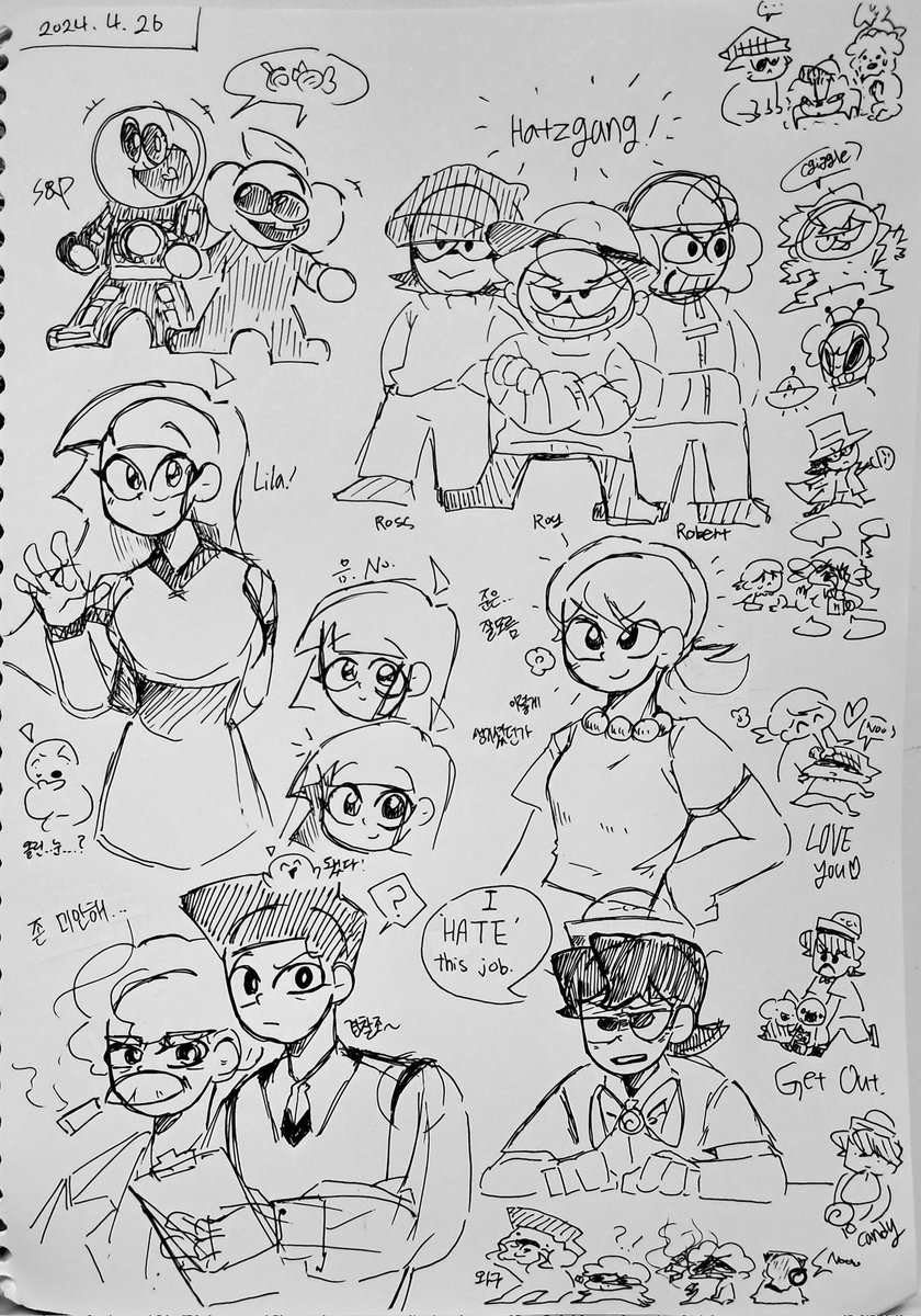 Just school doodle 
#spookymonth