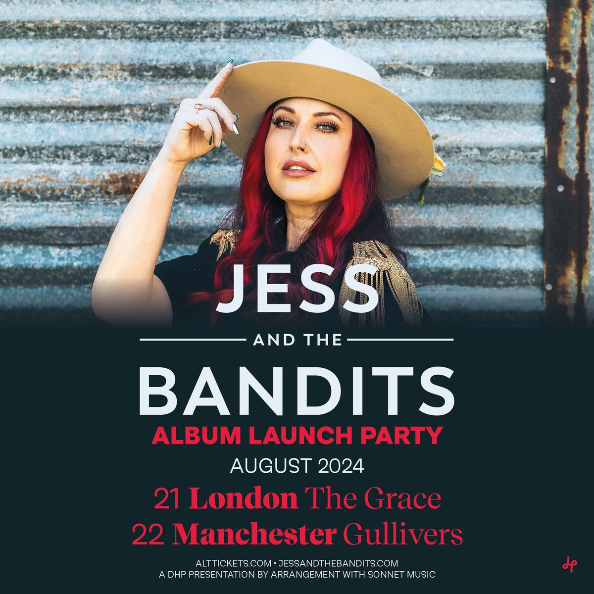 With a brand-new album dropping in the summer, @jessthebandits are ready to take things up another gear! Join them for the launch parties at @thegraceldn and @gulliverspub this August. Tickets are on sale now: tinyurl.com/mwr68awc