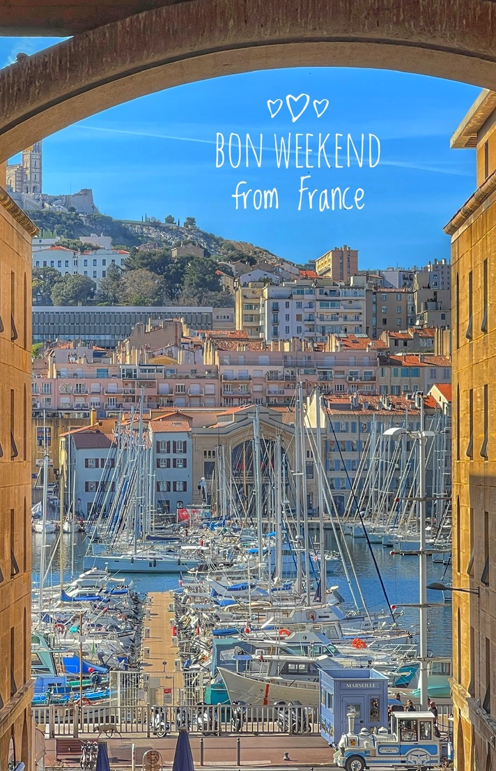 Wishing you a bon weekend from France! Newsletter day tomorrow, subscribe at thegoodlifefrance.com for fabulous features, photos & fun 🙂
#thegoodlifefrance 
📷 Marseille