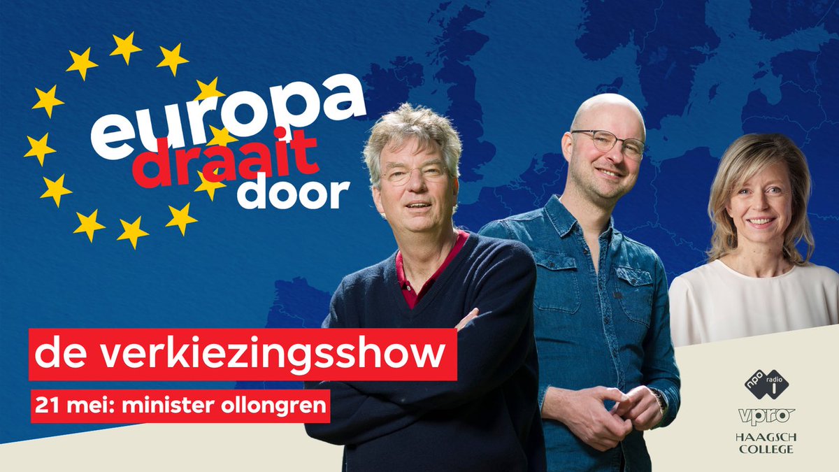 WANOne1_NL's tweet image. Erg blij dat ik in een uitverkocht #DenHaag 🔰toch nog een ticket 🎟️ heb kunnen bemachtigen voor de #EuropaDraaitDoor - Live 🇪🇺💥🎤 met #TimDeWit #ArendJanBoekestijn en #KajsaOllongren @DefensieMin 

#KoninklijkeSchouwburg @HaagschCollege 

#EuropeseVerkiezingen #EUelections2024