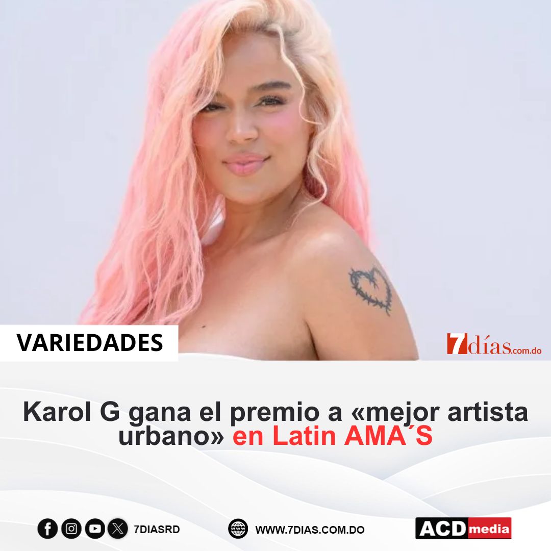 Amplíe más en 📷7dias.com.do/.../karol-g-ga…
.⁣⁣⁣⁣
.⁣⁣⁣⁣
#7Dias #7DiasRD #Noticias #NoticiasRD #RepublicaDominicana #SantosDomingo #SantoDomingoEste #SantoDomingoNorte #UltimaHora #FelizViernes #FindeSemena