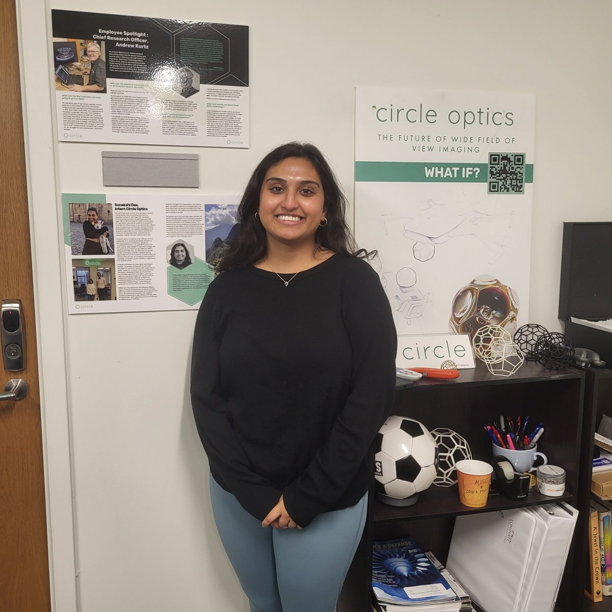 Read all about @circleoptics intern Sonakshi Das in our #360Pulse Magazine. Sonakshi has worked with us for over a year and today is her last day. We are so appreciative of all the ways she helped us get organized, helped our documentation efficiency circleoptics.com/wp-content/upl…