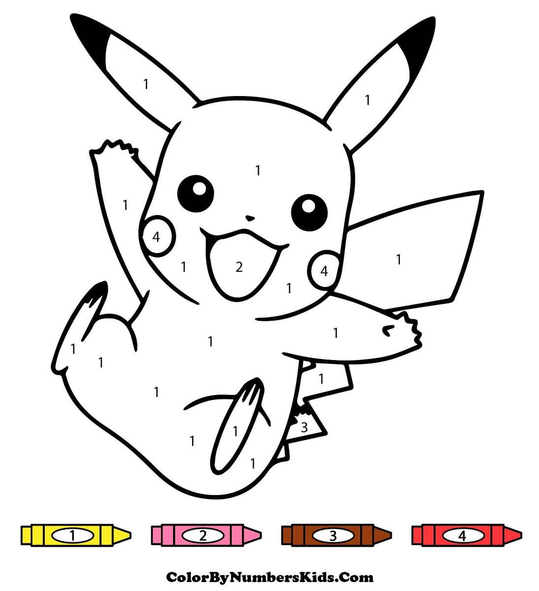 Pikachu Color By Number ⚡🐉 colorbynumberskids.com/pikachu-color-… #Pikachu #PokemonGO #Colorbynumberskids #coloring #coloringpages #ColoringBook #art #fanart #sketch #drawing #draw #coloring #USA #trend #Trending #TrendingNow #Twitter #TwitterX