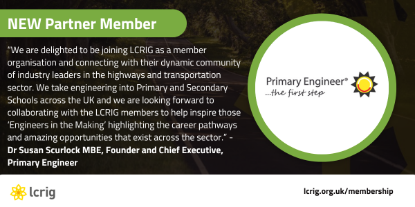 We are thrilled to welcome @primaryengineer as our latest Partner Member. This partnership formalises the growing relationship between our two organisations, which will see a key focus on skills and how we can inspire and attract the next generation. lcrig.org.uk/2024/04/25/ins…