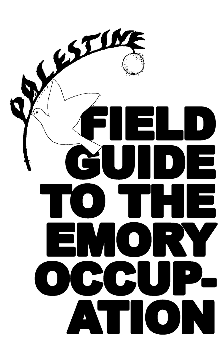 defendATLforest's tweet photo. wow the "field guide to the emory occupation" is setting a new standard https://t.co/f3vJ4EPZYG