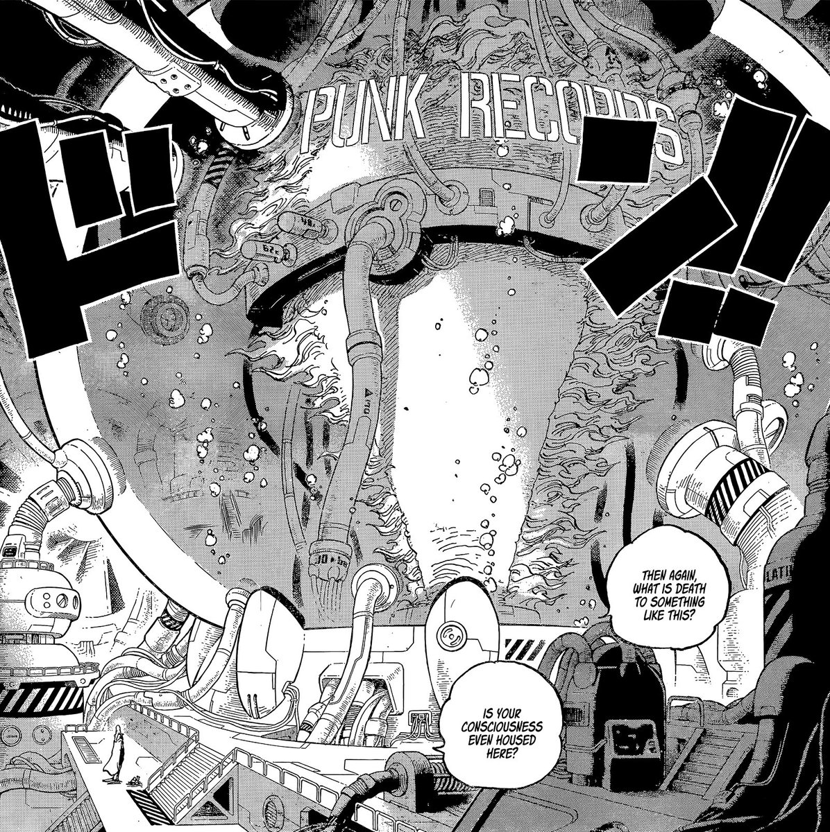 #ONEPIECE1113 

So that’s where he put the rest of his head?? Idk why I never questioned what happened to the part he cut off damn 💀 

But my god look at the art and scale of this spread it’s so good