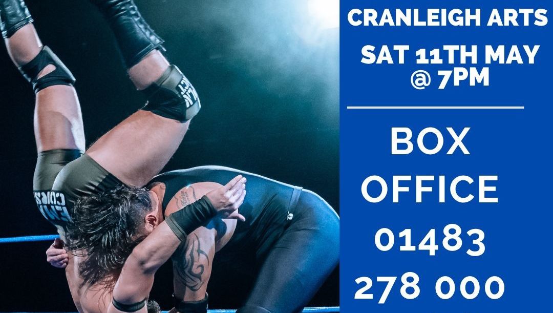 🎉 Get ready to rumble! @LDNwrestling is bringing the adrenaline-pumping action to Cranleigh Arts on May 11th at 7 PM! 💥 Don't miss out on the excitement as wrestlers clash in the ring for an unforgettable night of entertainment for all the family! 🎟️: cranleigharts.org/event/wrestlin…