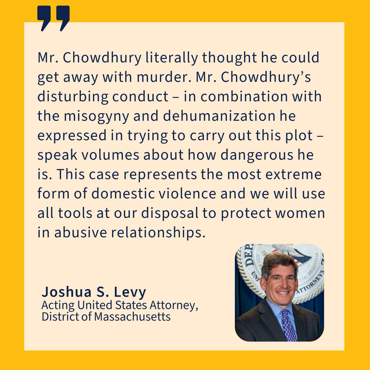 Boston man sentenced to nearly eight years in prison for trying to hire a contract killer to murder his ex-wife and her boyfriend. The defendant agreed to pay $4,000 per murder. 🔗 justice.gov/usao-ma/pr/bos…