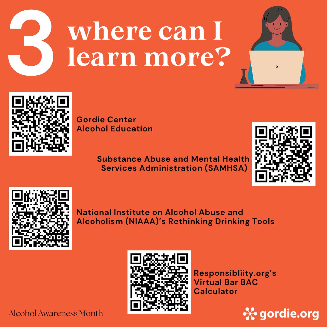 April is Alcohol Awareness Month, and there are so many good resources for alcohol education, rethinking your drinking, recovery support, and for parents of teens. Check out this quick primer of our favorites! #alcoholeducation #PUBS #standarddrink #BAC #savealife