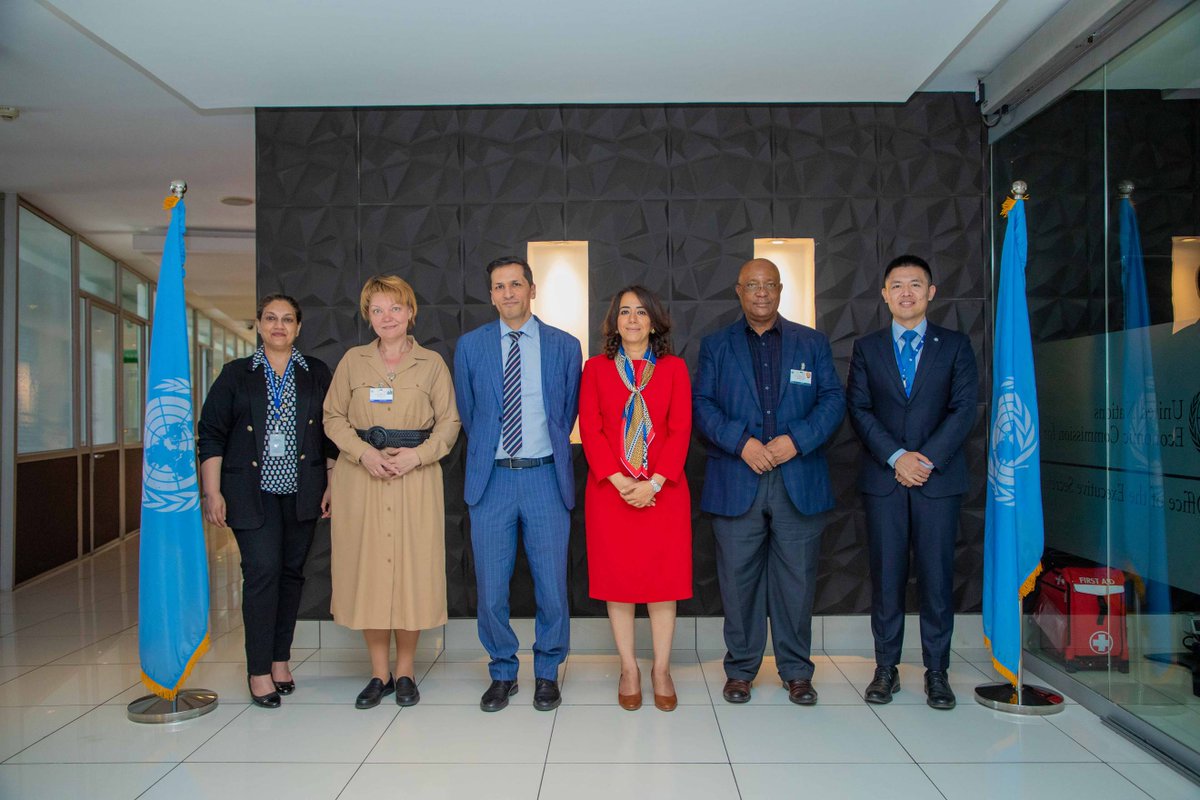 DES & Chief Economist ECA @HananMorsy14 meets with UN Food Systems Coordination Hub @FoodSystems to discuss a UN collaboration for a transformative & resilient approach re: policy, investment & regional value chains for #Africa’s #food security