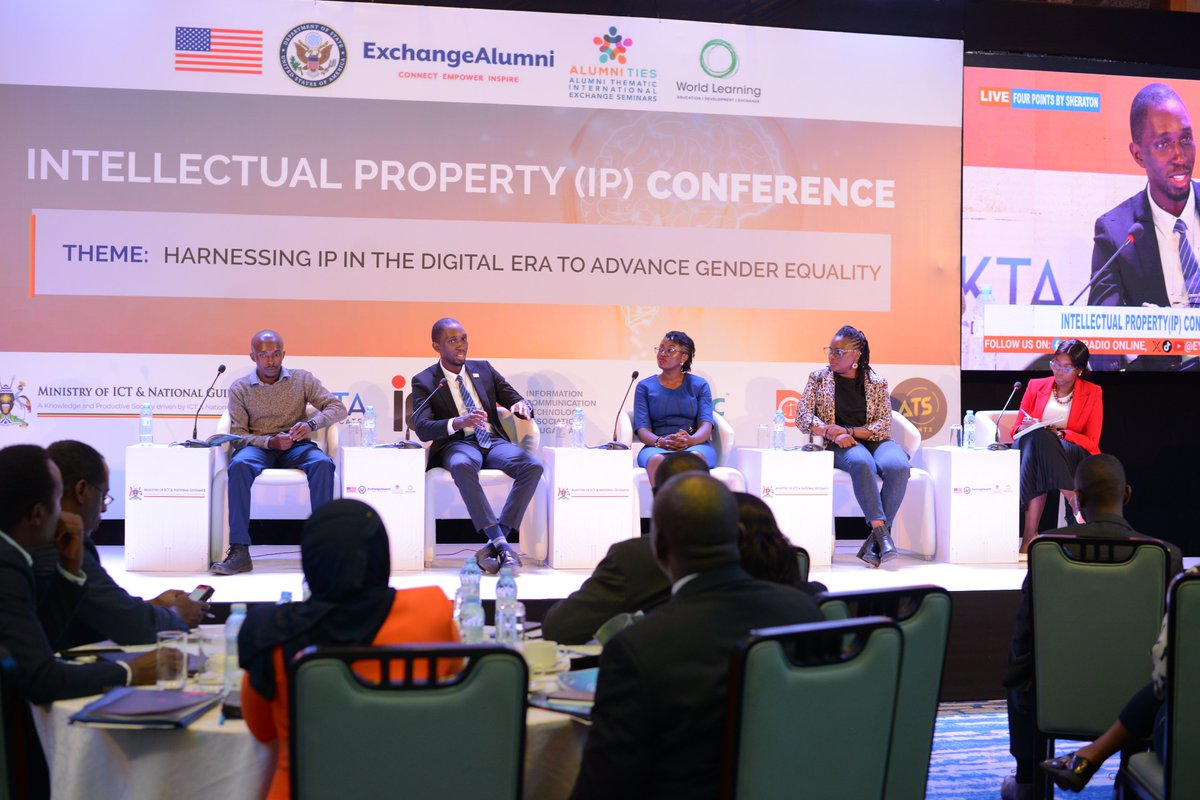 Shirley Gladys Nakyejwe (@shirley_glirdys) on Twitter photo During the Intellectual Property Conference ahead of World IP Day 2024, a panel of experts from the <a href="/MoICT_Ug/">Ministry of ICT&NG</a>, <a href="/URSBHQ/">Uganda Registration Services Bureau</a>, <a href="/StartHubAfrica/">StartHub Africa</a>, <a href="/kta_law/">KTA Advocates</a>, and the Entrepreneur Ecosystem discussed the critical role of intellectual property (IP) rights in driving innovation, creativity, During the Intellectual Property Conference ahead of World IP Day 2024, a panel of experts from the <a href="/MoICT_Ug/">Ministry of ICT&NG</a>, <a href="/URSBHQ/">Uganda Registration Services Bureau</a>, <a href="/StartHubAfrica/">StartHub Africa</a>, <a href="/kta_law/">KTA Advocates</a>, and the Entrepreneur Ecosystem discussed the critical role of intellectual property (IP) rights in driving innovation, creativity,