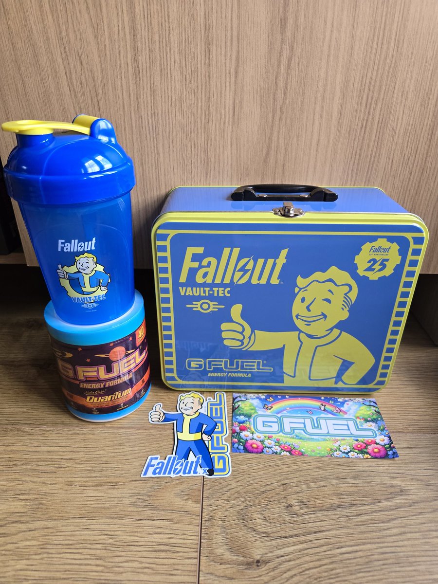 Just in time for the Fallout 4 Next Gen Patch and Stellar Blade! Thank you again to @GFuelEnergy for this awesome Collectors box! I made a little unboxing short for you all 🤭😘

youtube.com/shorts/54RTh1F…

#Fallout #GFUEL #Gfuelenergy #unboxing #Youtubeshort