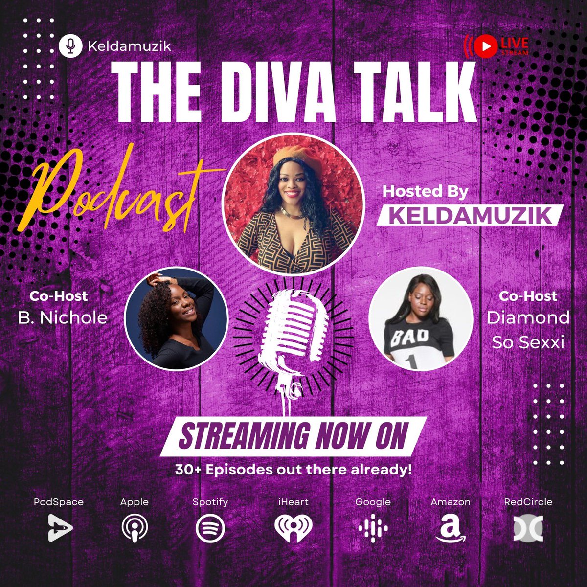 Diva Talk 2.0: The Empowering Move to Podcasting @highlight keldamuzik.com/diva-talk-a-hi… <——read on!