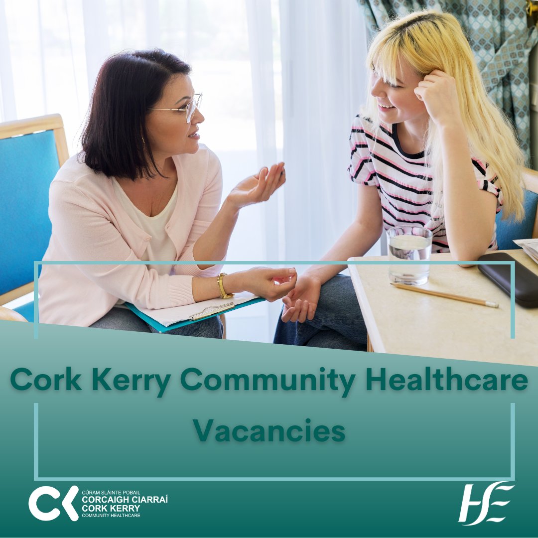 📢Cork Kerry Community Healthcare Vacancies 👨‍⚕️Interested in a dynamic career in healthcare? #ApplyNow for the following roles ➡️Clinical Nurse Specialists ➡️Social Care Worker ➡️General Practitioner (Cork City) 👩‍💻Learn more and apply now: rezoomo.com/company/cork-k…