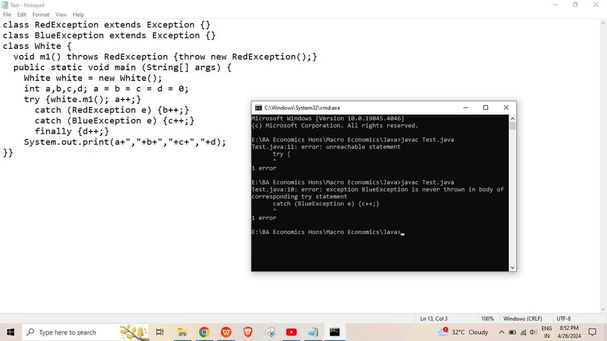2032_ajay's tweet image. Day 49-50 of #75daysofcode in Java

✅Solve Many Coding Questions

#java #javabackend
