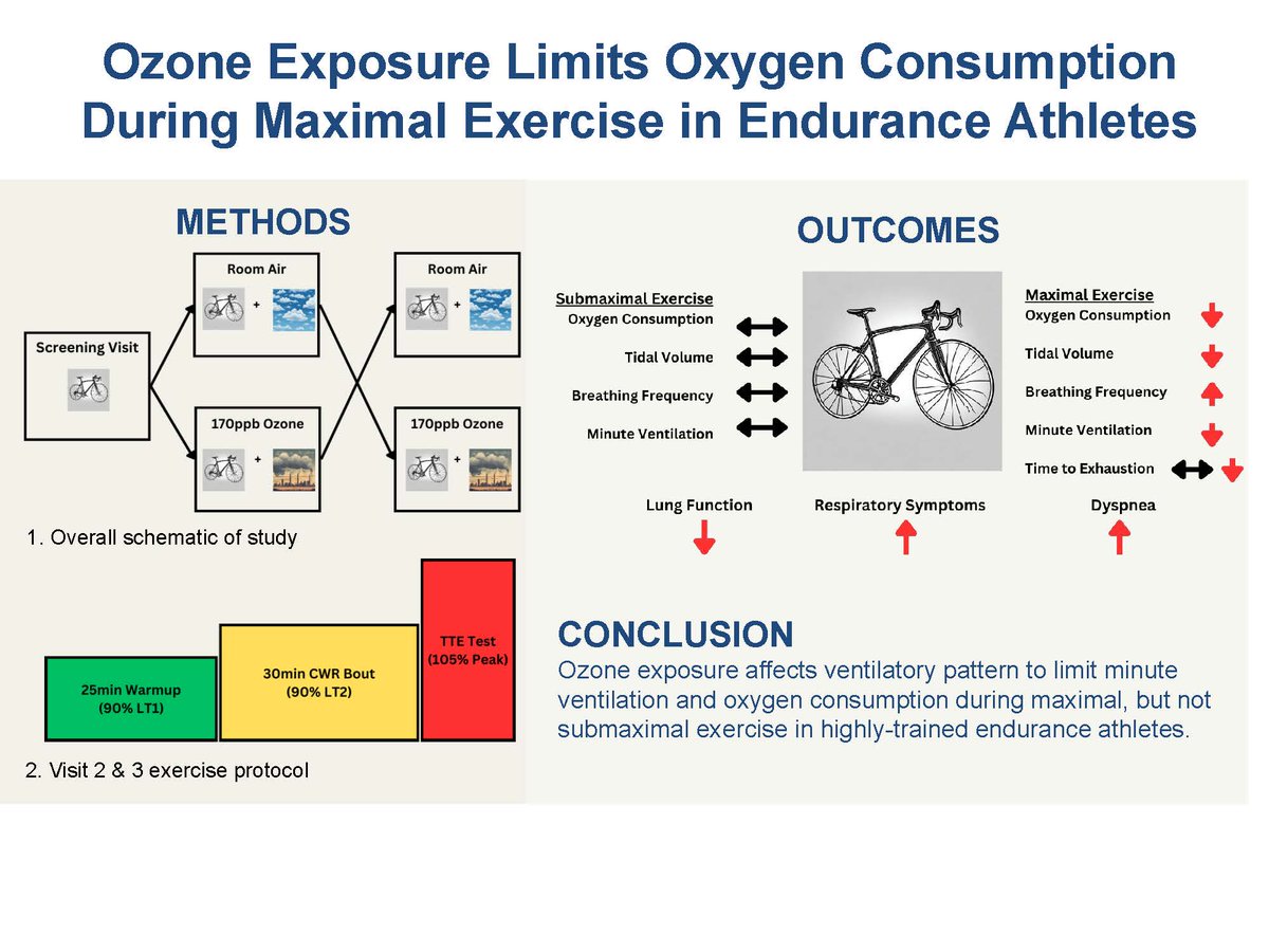#ArticlesInPress, Ozone Exposure Limits Cardiorespiratory Function During Maximal Cycling Exercise in Endurance Athletes  

@owenharris199 , et al.  
🖱️ ow.ly/V2Z350RpbVA 
#JAPPL @VBougault