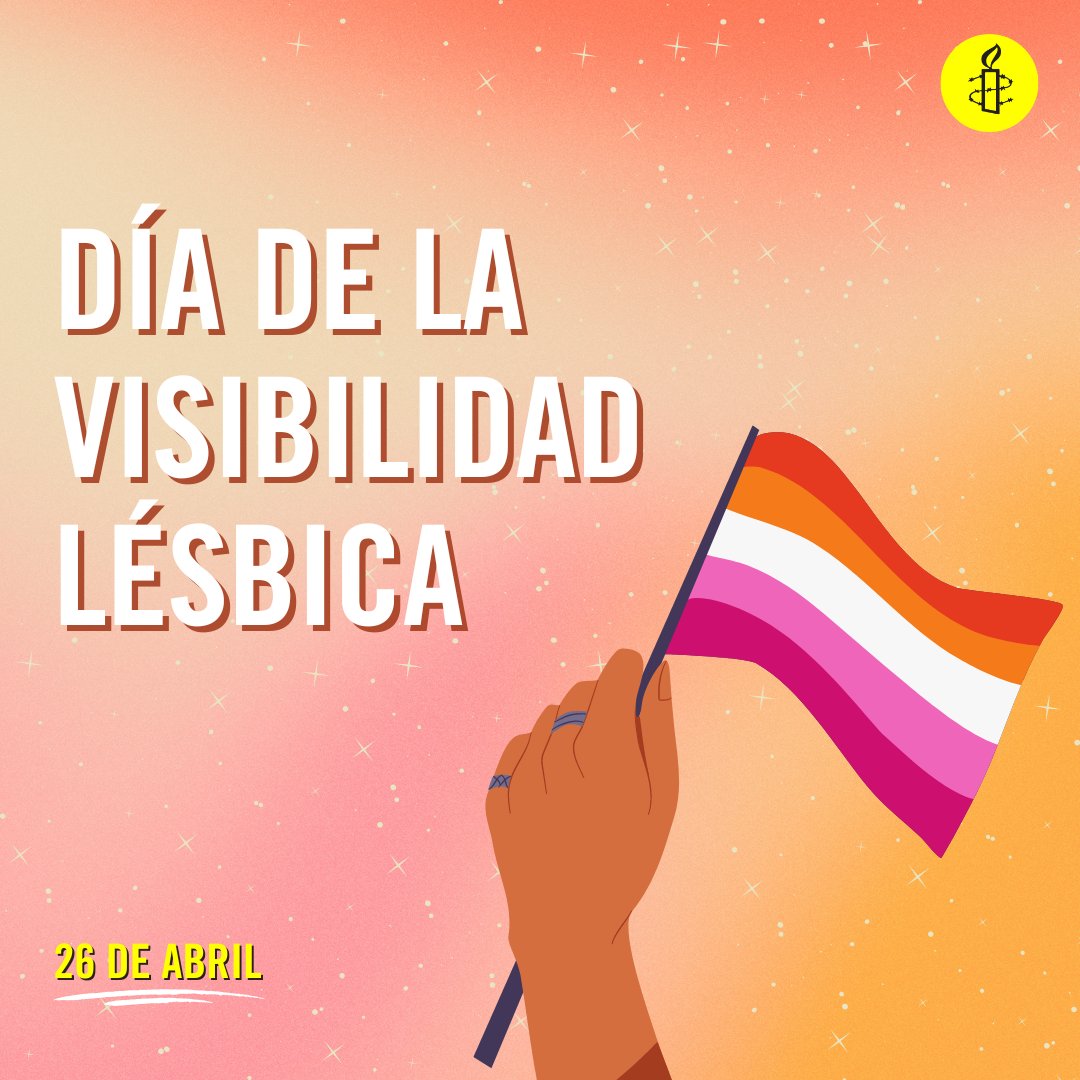 📆 ¡Hoy es Día de la #VisibilidadLésbica! 🏳️‍🌈 Construyamos un 🌎 más inclusivo. 💜💖🤍🧡🌈