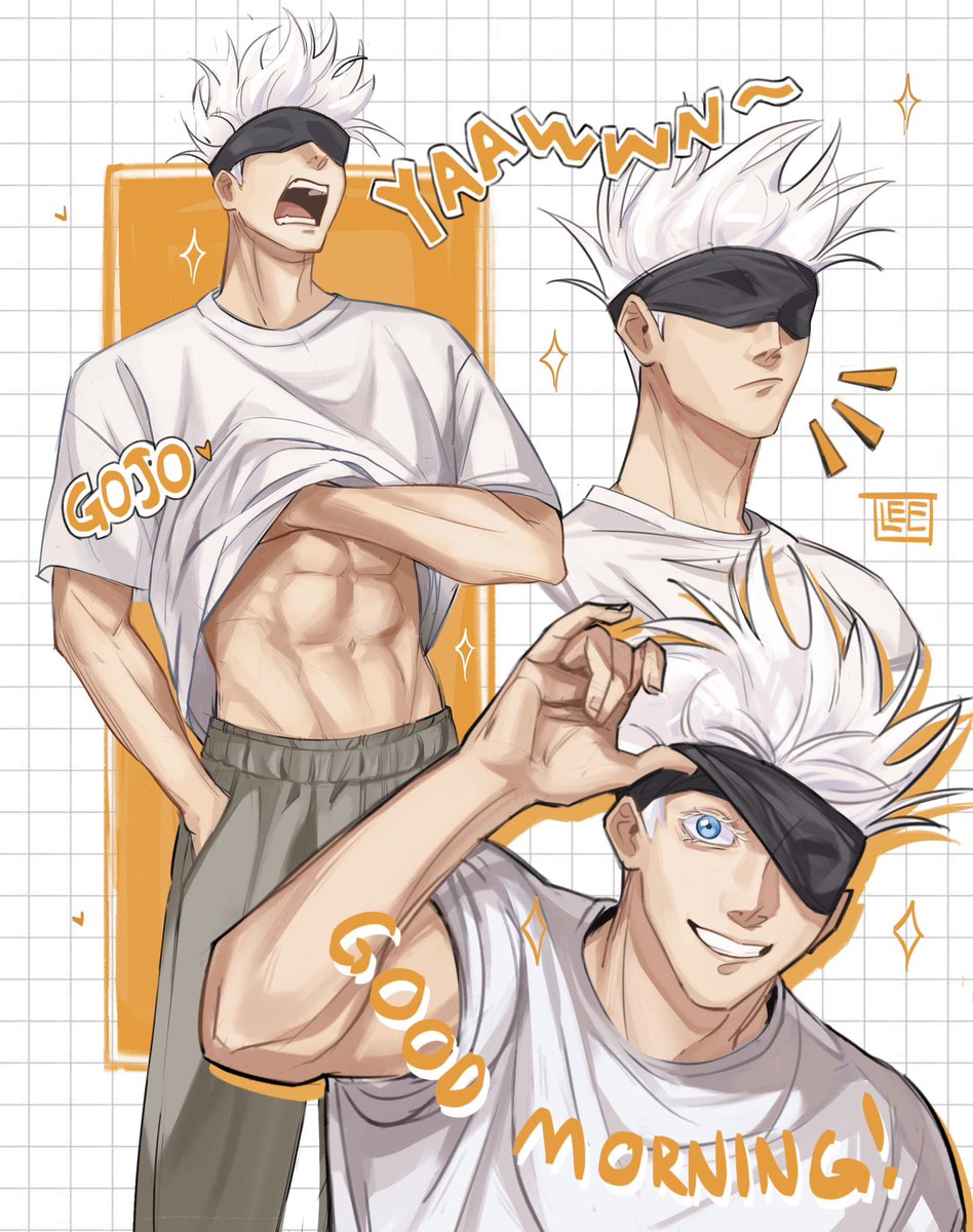 scribblee7's tweet image. Good morning!☀️🤭
#jjk #JujutsuKaisen #Gojo