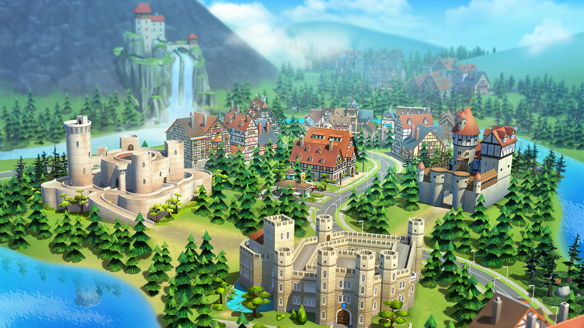 Greetings Mayors, Embrace your inner knight in this weekend's Design Challenge! ⚔️ Grab your sword, shield and chain mail, and design the coziest castle town ever. Remember to cast your vote for your favorite design. Let's build a kingdom! 🏰