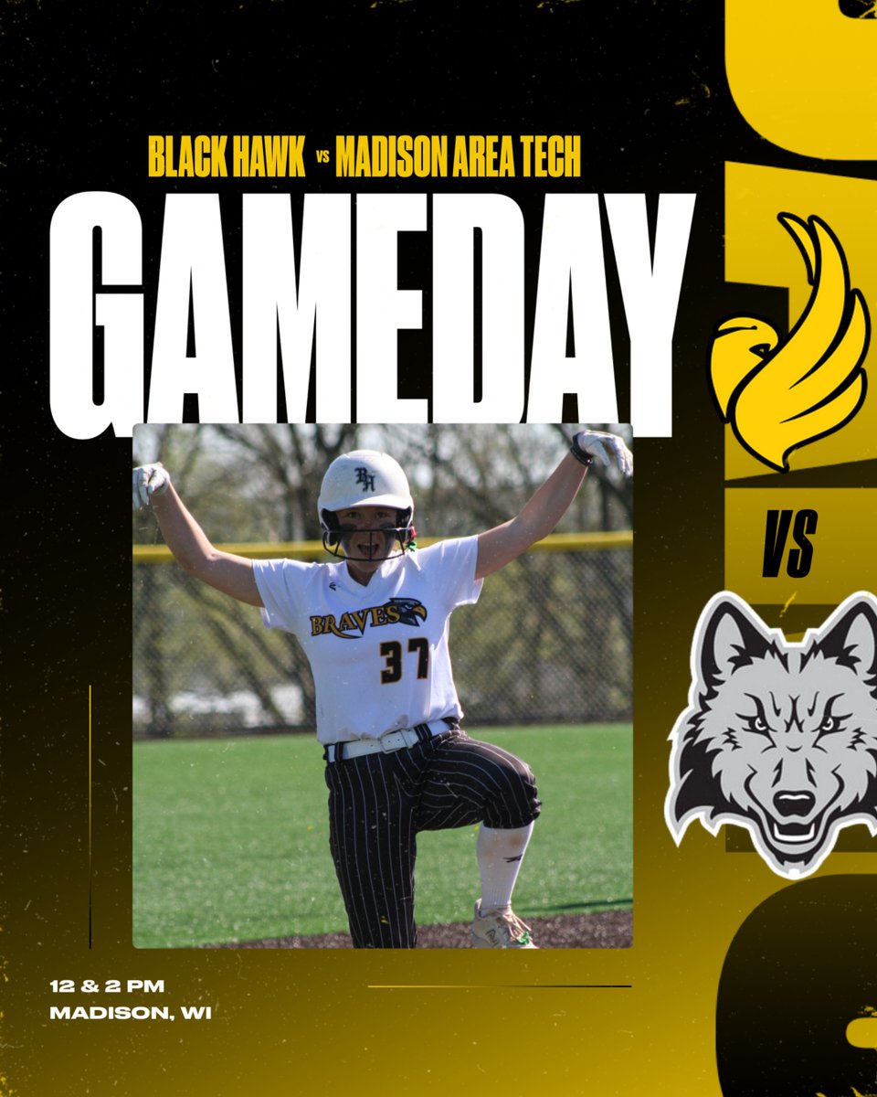 🆚 Madison Area Tech College ⏰ 12 & 2 PM 📍 Madison, WI