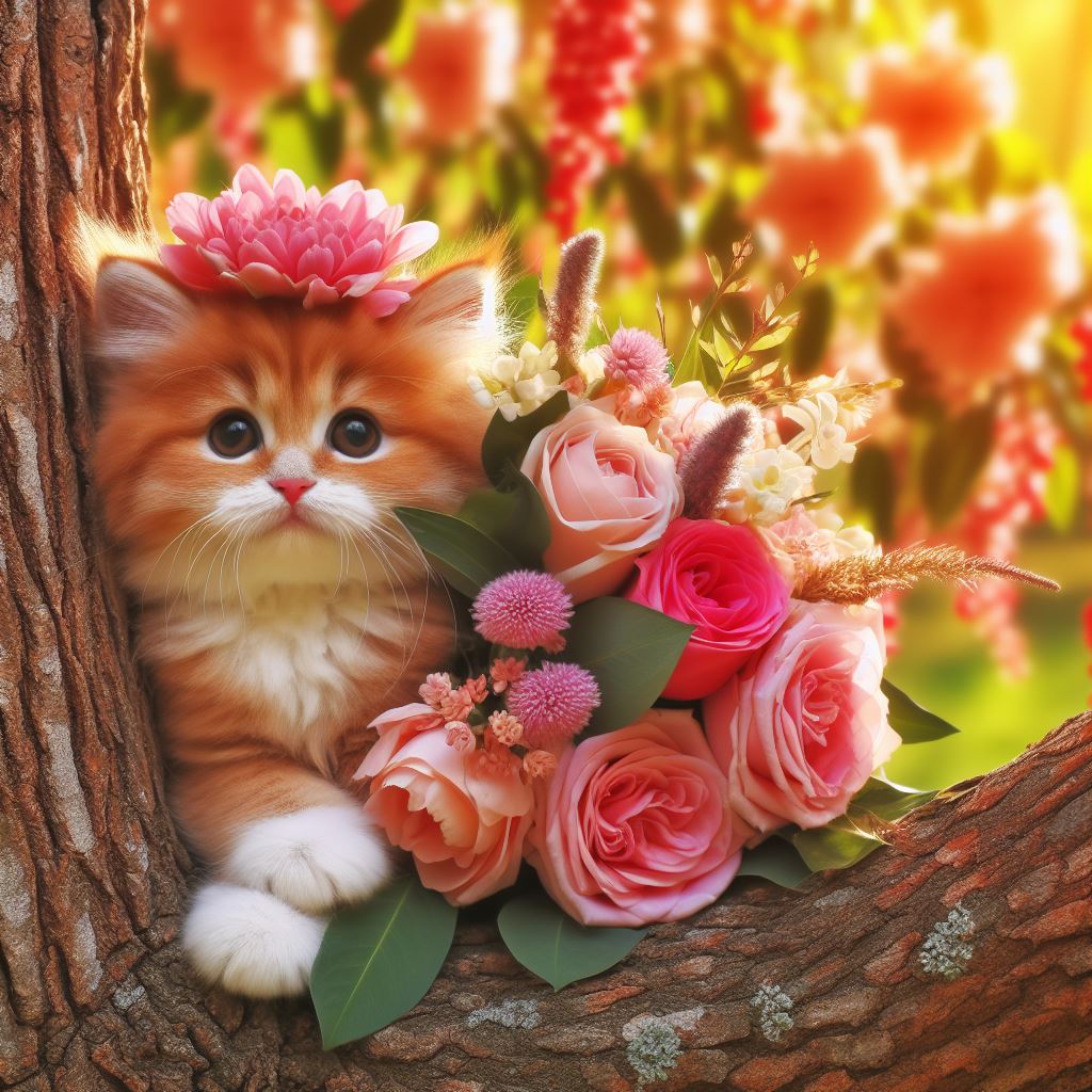 Good Friday! Happy Friyay, friends! Let's celebrate and welcome Weekend vibes with open arms. It's time to relax, recharge, and enjoy life #ArborDay2024 #ArborDay #FridayMotivation #FridayFeeling #fridaymorning #FridayVibes #GoodFriday #WeekendVibes #cats #Kitten #FlowersOnFriday