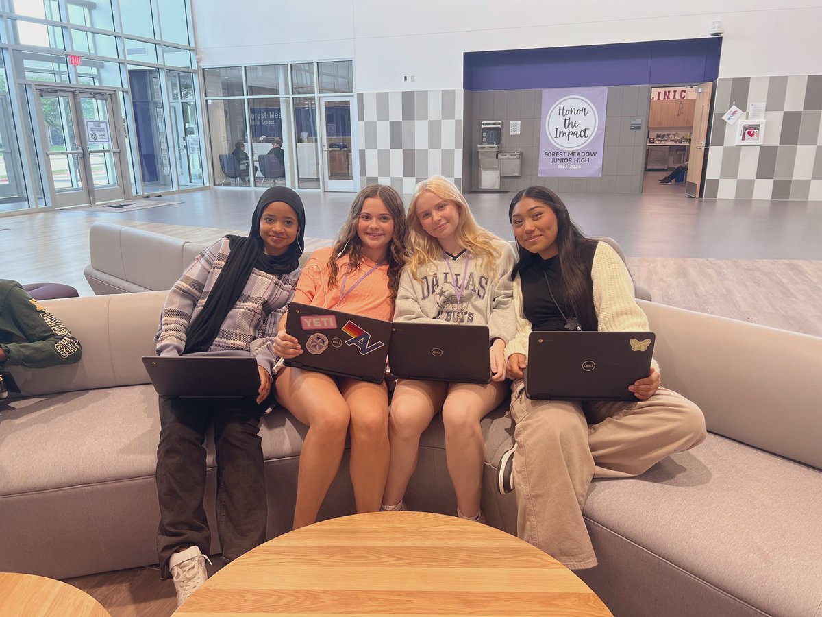 Just researching away…💻 Loooove getting to step back this time of the year and watch the #Garayzies take so much ownership of their learning. We’ve grown so much together since August. Just a few more weeks until HIGH SCHOOL. Totally not crying…😭💜 #FMJHHonortheImpact