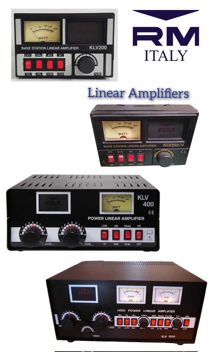 RM KLV Series 💡⚡ Linear Amplifiers