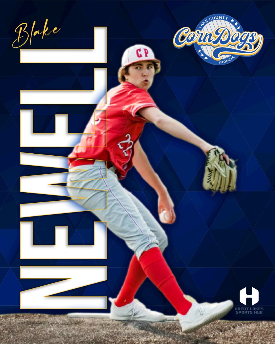 CORN DOGS PLAYER ANNOUNCEMENT

Aaaaaand another one!! <a href="/CrownpointHS/">CrownpointHighSchool</a> Look who we got here!! 🤩 Let's welcome BLAKE NEWELL back to Crown Point and to the #LakeCountyCornDogs! LET'S GOOOOO!!!

<a href="/BlakeNewell12_/">Blake Newell</a>  <a href="/PNWathletics/">Purdue Northwest Pride</a>