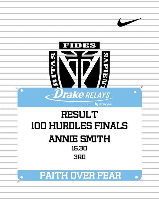 100 hurdle finals:
@anniesmith968 🥉
#FaithOverFear