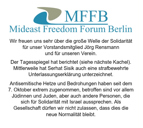 Wir freuen uns sehr über die große Welle der Solidarität für unser Vorstandsmitglied Jörg Rensmann 
und für unseren Verein. Danke auch an den <a href="/Tagesspiegel/">Tagesspiegel</a>, der berichtet hat. tagesspiegel.de/berlin/mordroh…