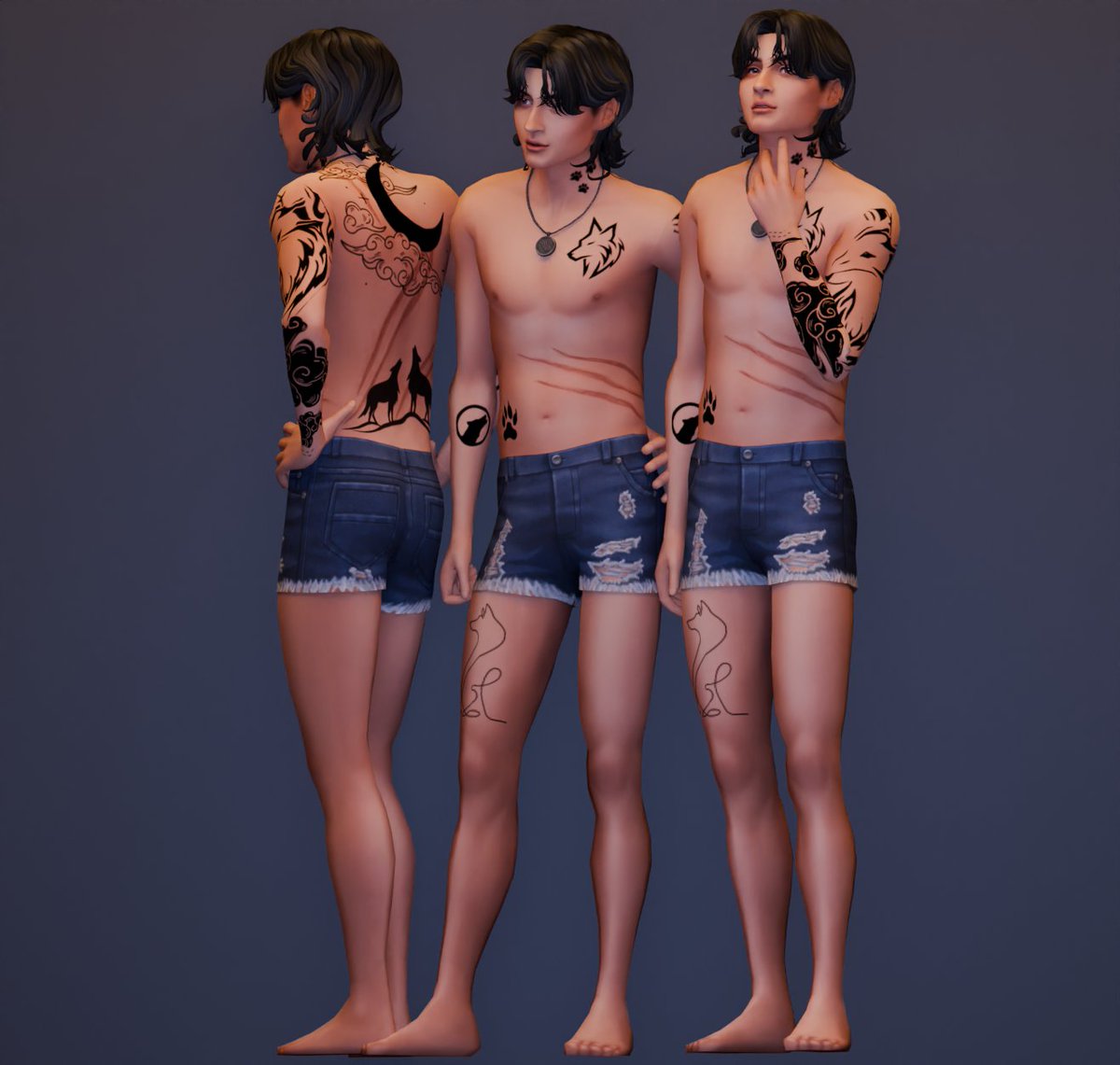 🚨𝗡𝗘𝗪 𝗖𝗖 𝗔𝗟𝗘𝗥𝗧!🚨
~ Wolf Gang Tattoo Set ~
₊˚⊹ Available now on our Patreon for early access
₊˚⊹ Public access : MAY 10
₊˚⊹ See thread for the link 

#sims4 #ts4 #sims4cc #ts4cc #sims4ccfinds #ts4ccfinds