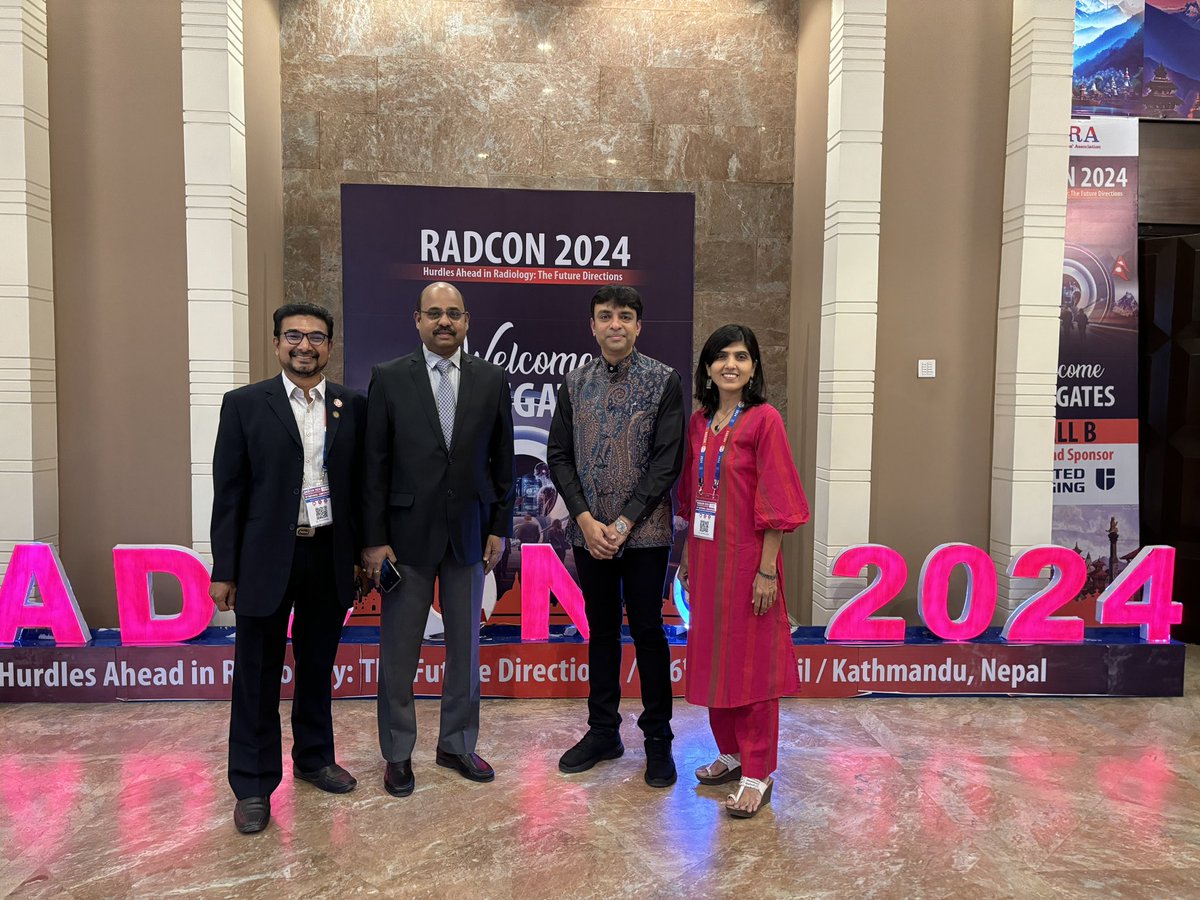 In Kathmandu for RADCON 2024. Coupled with blessings at Pashupatinath temple 🛕 Join us tomorrow for NRA meets ISHNR and IRIA program